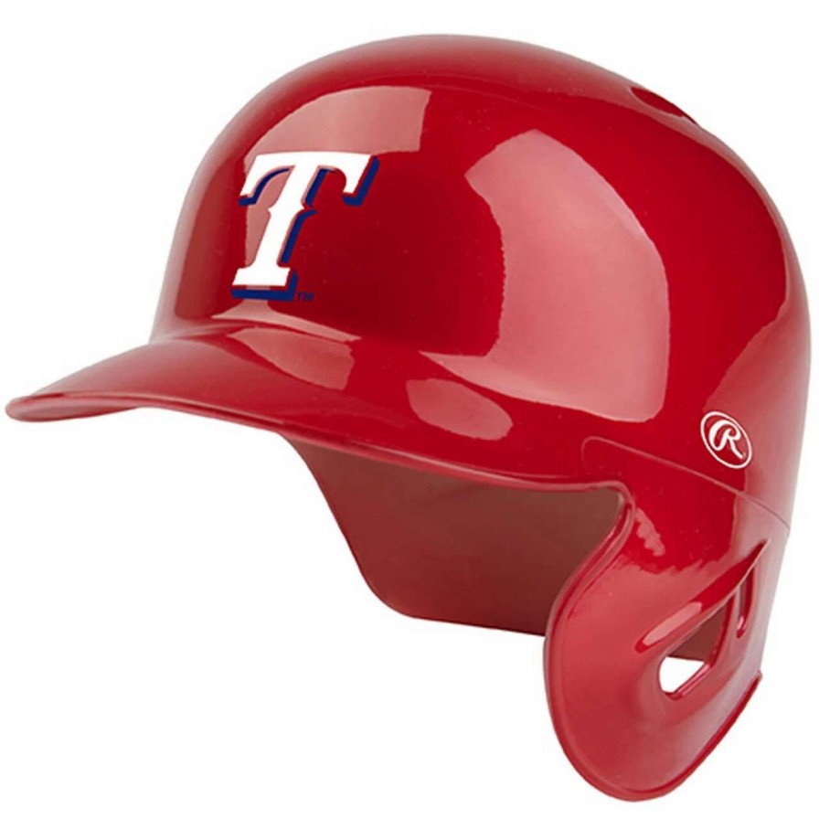 Collectibles & Memorabilia * | Texas Rangers Fanatics Authentic Rawlings Alternative Chrome Mini Batting Helmet Fanatics Exclusive