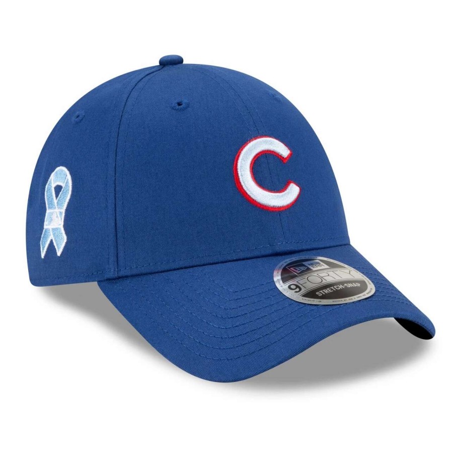 Team * | Men'S Chicago Cubs New Era Royal 2021 Father'S Day 9Forty Adjustable Hat