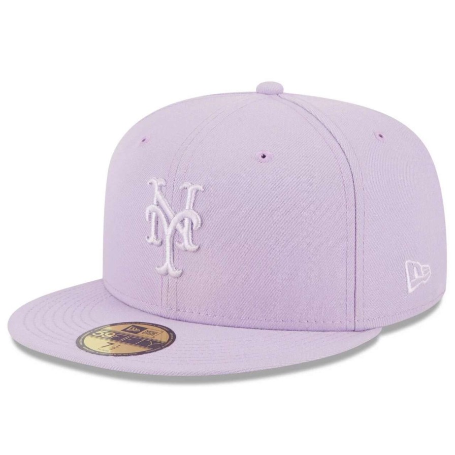 Team * | Men'S New York Mets New Era Lavender 2023 Spring Color Basic 59Fifty Fitted Hat