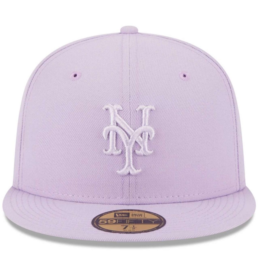 Team * | Men'S New York Mets New Era Lavender 2023 Spring Color Basic 59Fifty Fitted Hat