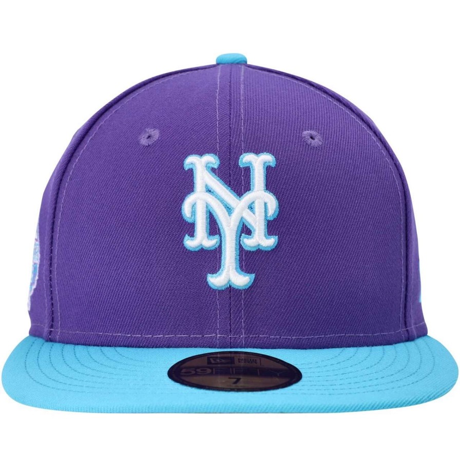 Team * | Men'S New York Mets New Era Purple Vice 59Fifty Fitted Hat