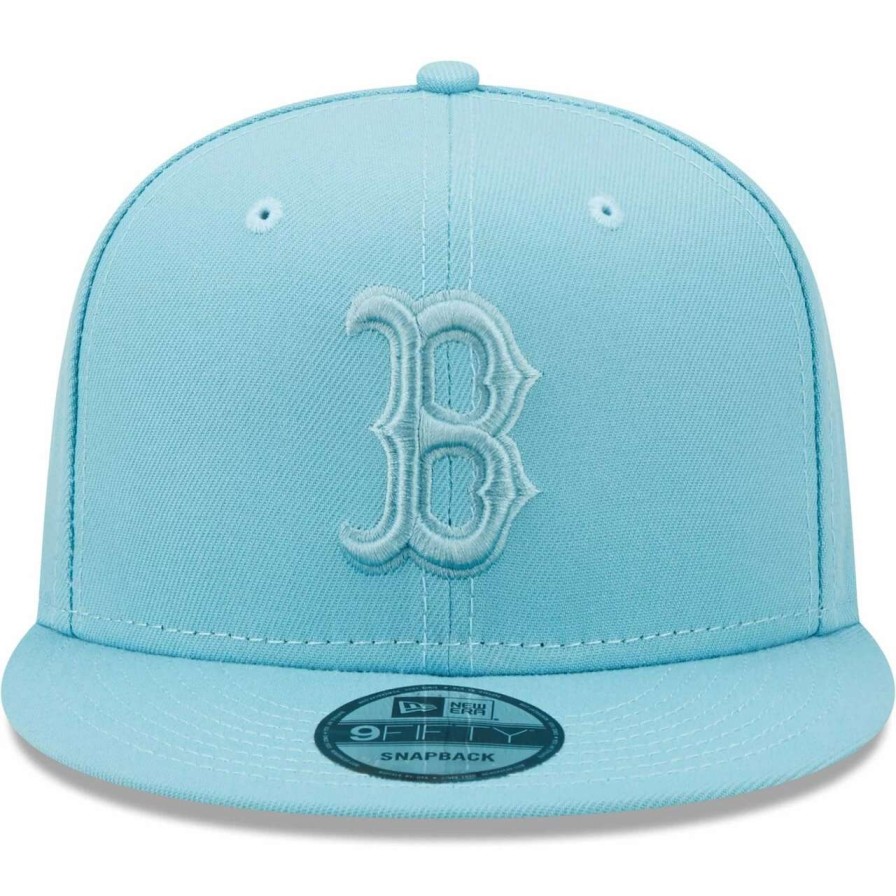 Team * | Men'S Boston Red Sox New Era Light Blue Color Pack Tonal 9Fifty Snapback Hat