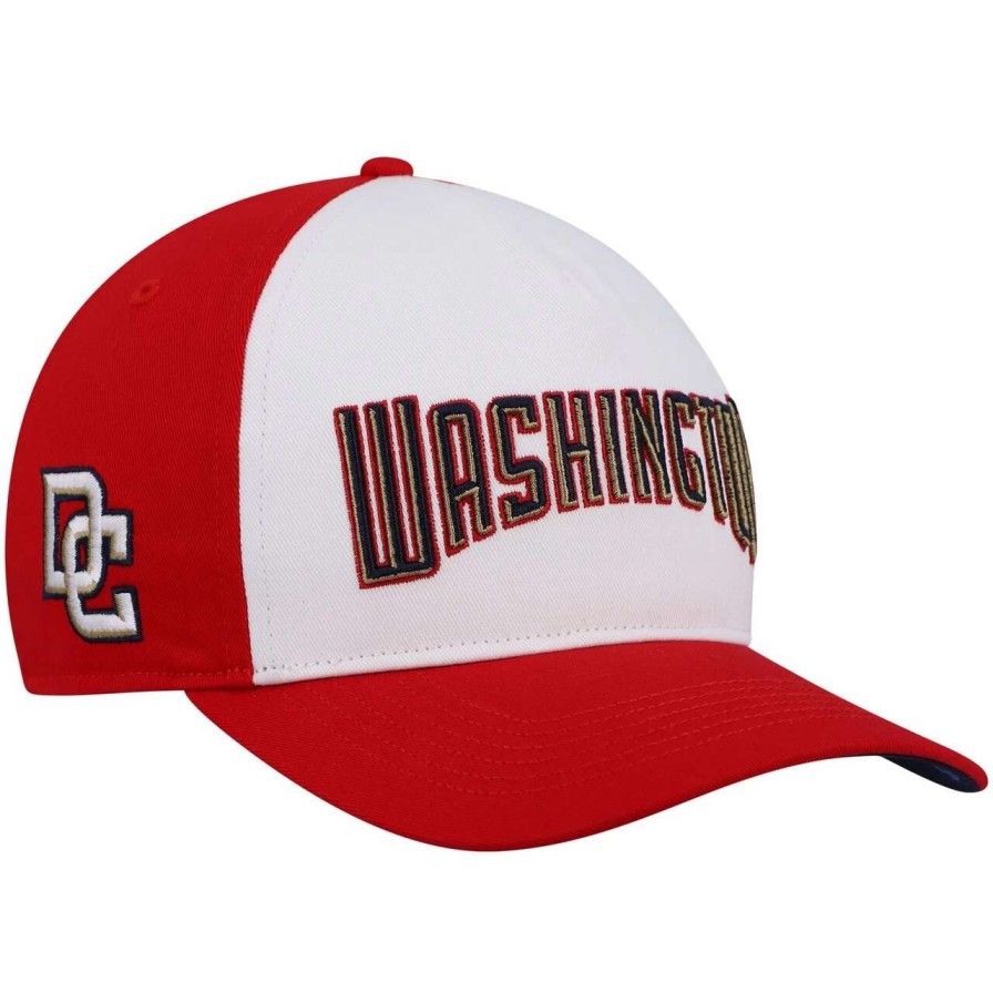 Team * | Men'S Washington Nationals '47 Red/White Cooperstown Collection Retro Contra Hitch Snapback Hat