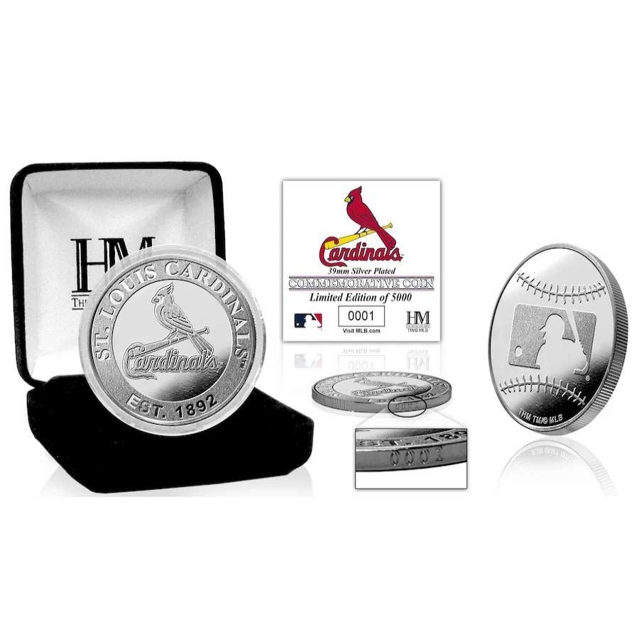 Collectibles & Memorabilia * | St. Louis Cardinals Highland Mint Silver Mint Coin