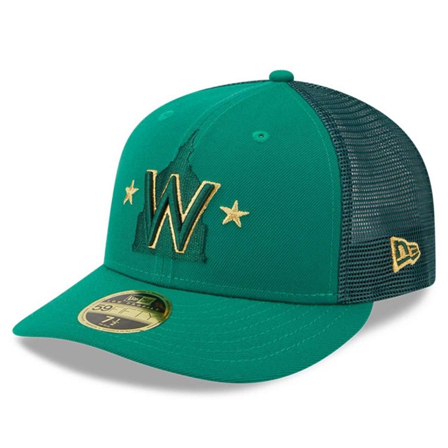 Team * | Men'S Washington Nationals New Era Kelly Green 2023 St. Patrick'S Day Low Profile 59Fifty Fitted Hat