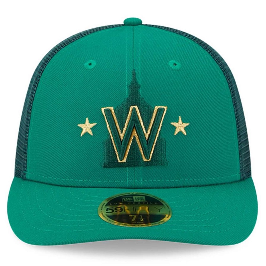 Team * | Men'S Washington Nationals New Era Kelly Green 2023 St. Patrick'S Day Low Profile 59Fifty Fitted Hat