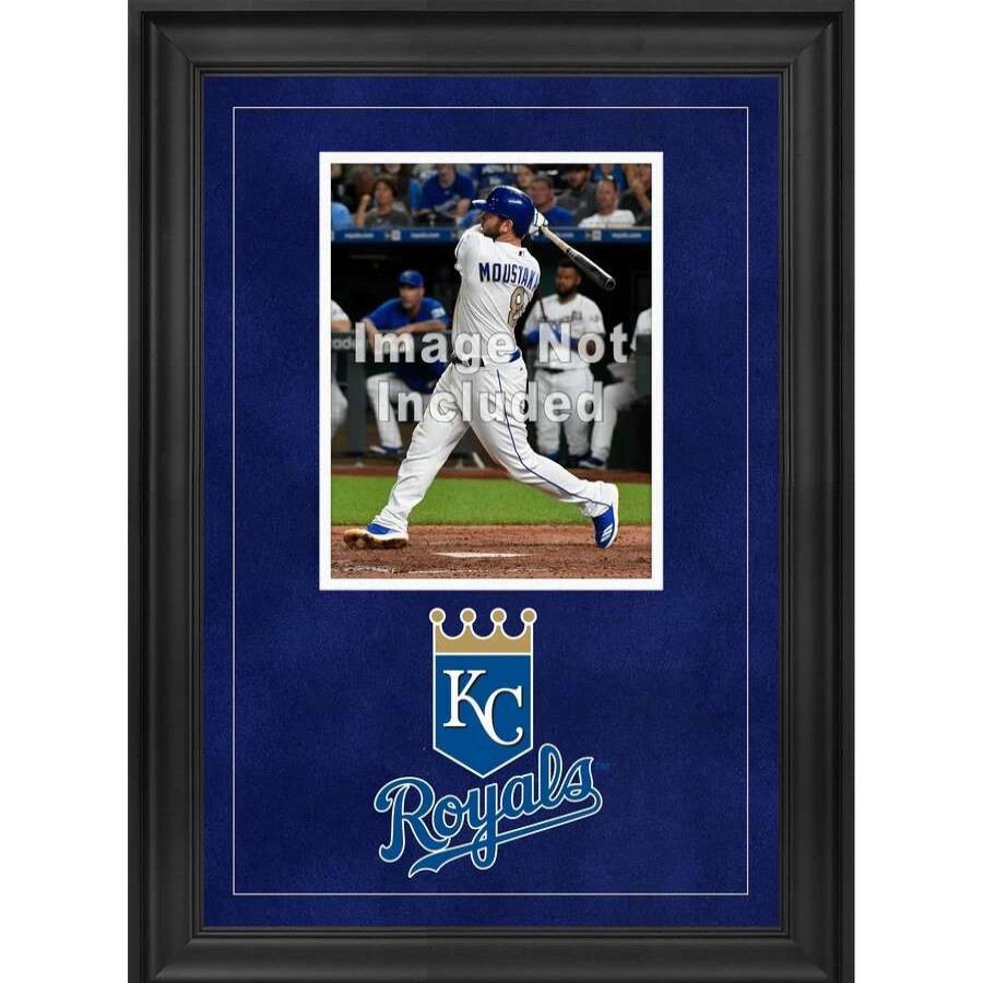 Collectibles & Memorabilia * | Kansas City Royals Fanatics Authentic Deluxe Framed 8 X 10 Vertical Photograph Frame With Team Logo