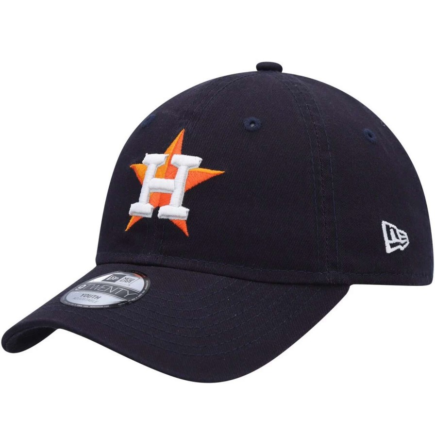 Team * | Youth Houston Astros New Era Navy Core Classic 9Twenty Adjustable Hat