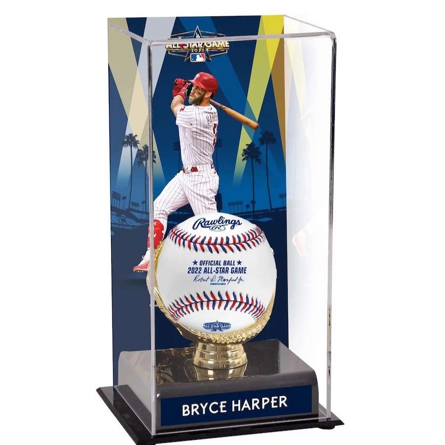 Collectibles & Memorabilia * | Philadelphia Phillies Bryce Harper Fanatics Authentic 2022 Mlb All-Star Game Gold Glove Display Case With Image