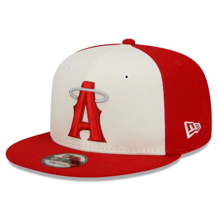 Team * | Men'S Los Angeles Angels New Era Red 2022 City Connect 9Fifty Snapback Adjustable Hat