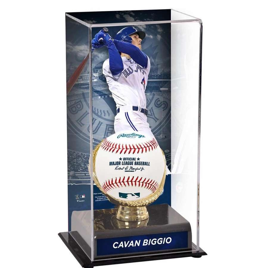 Collectibles & Memorabilia * | Toronto Blue Jays Cavan Biggio Fanatics Authentic Sublimated Display Case With Gold Glove Holder