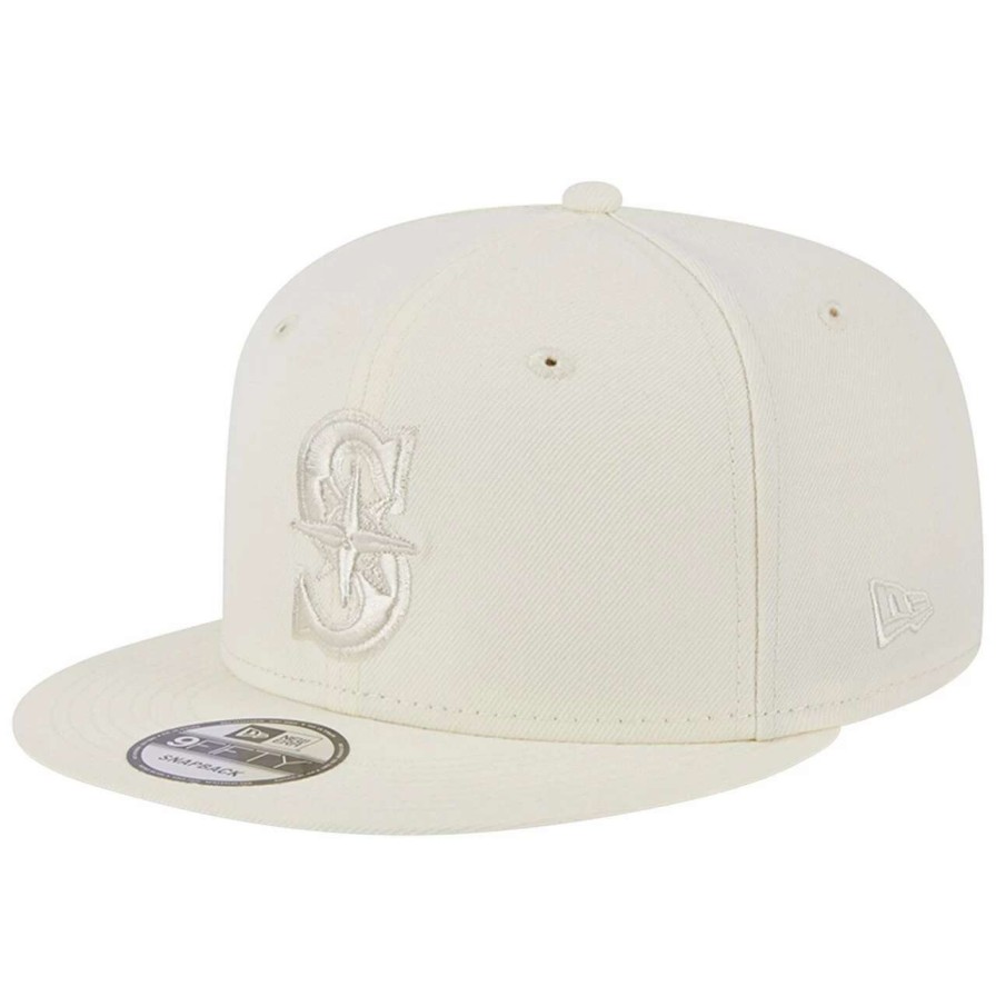 Team * | Men'S Seattle Mariners New Era Cream Spring Color Basic 9Fifty Snapback Hat