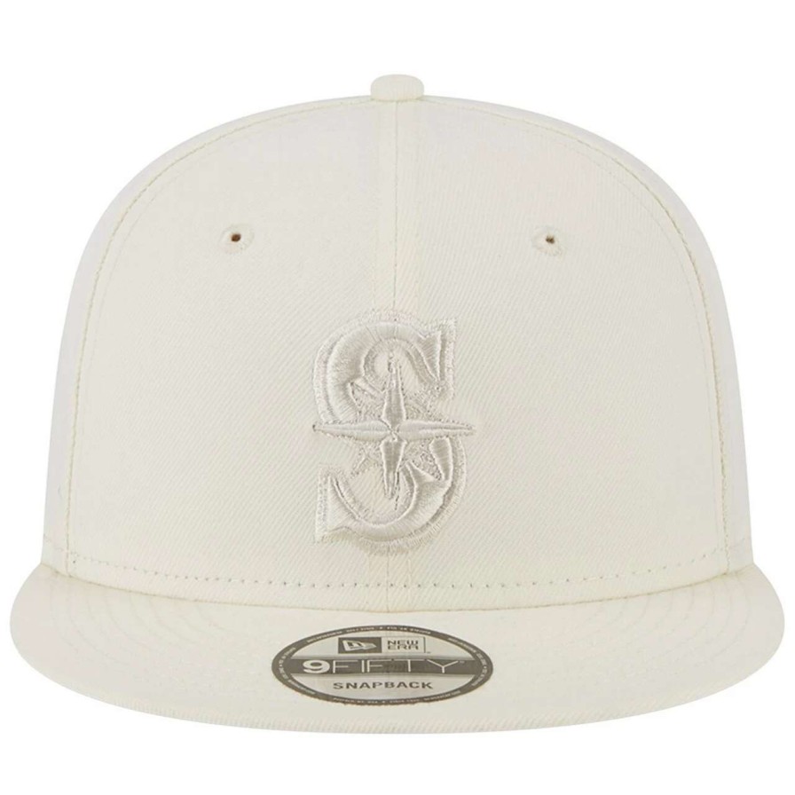 Team * | Men'S Seattle Mariners New Era Cream Spring Color Basic 9Fifty Snapback Hat