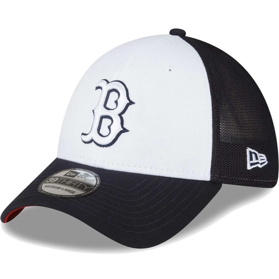 Team * | Men'S Boston Red Sox New Era Navy/White 2023 On-Field Batting Practice 39Thirty Flex Hat