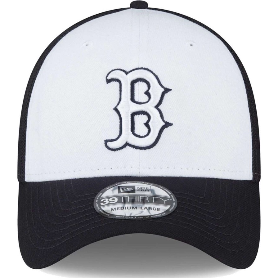 Team * | Men'S Boston Red Sox New Era Navy/White 2023 On-Field Batting Practice 39Thirty Flex Hat