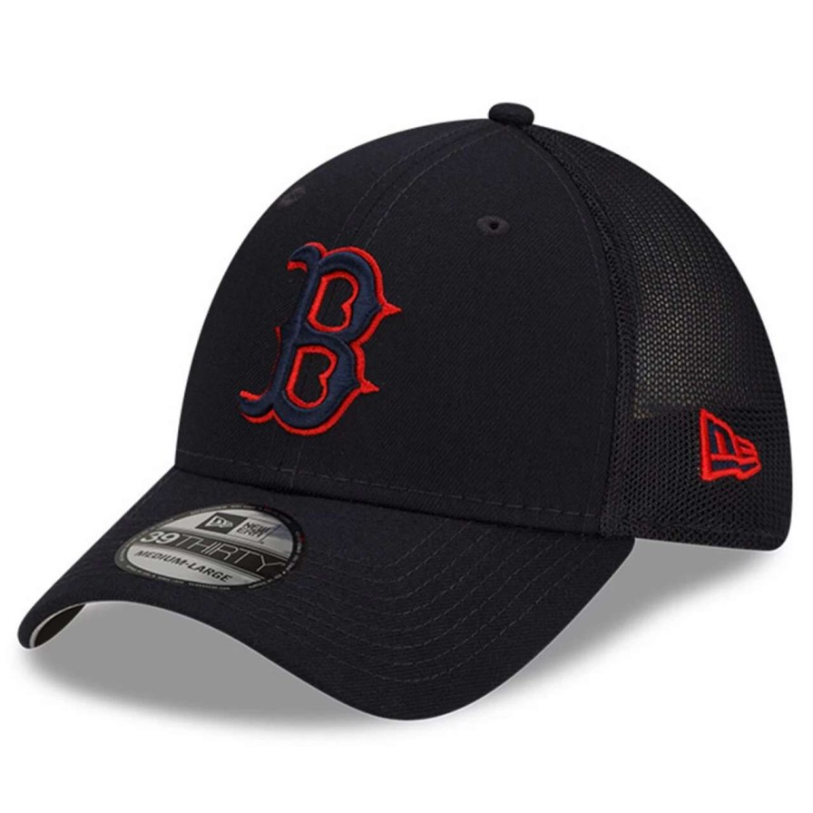 Team * | Men'S Boston Red Sox New Era Navy 2023 Batting Practice 39Thirty Flex Hat