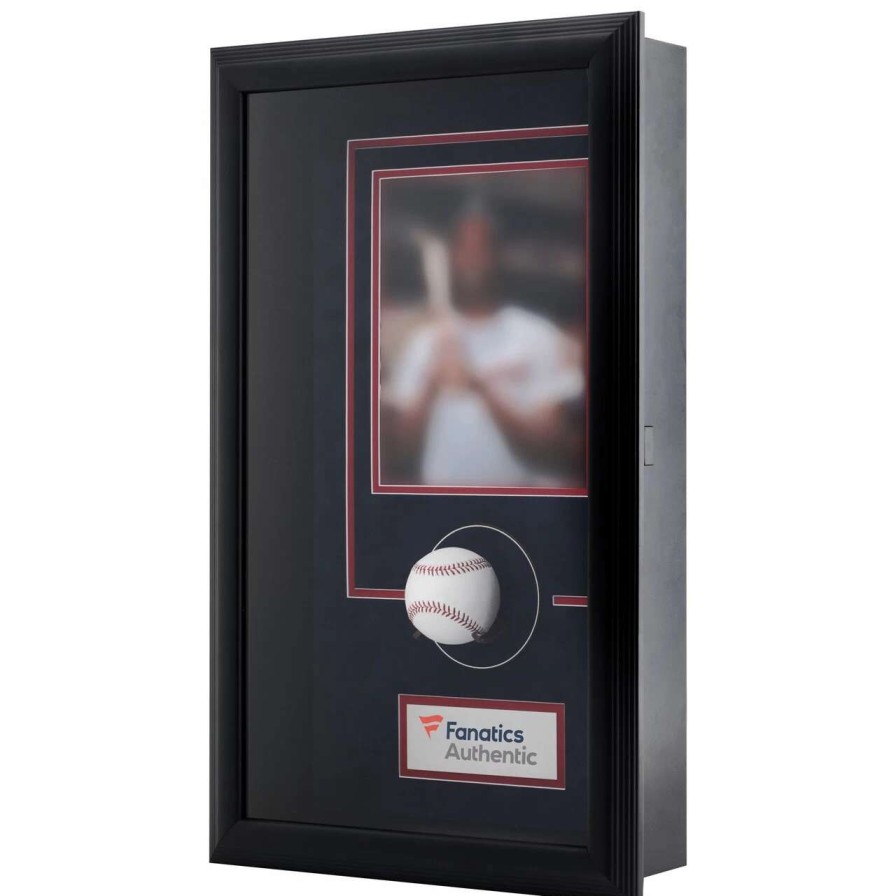 Collectibles & Memorabilia * | Autographed Kansas City Royals Bo Jackson Fanatics Authentic Framed Baseball Shadowbox