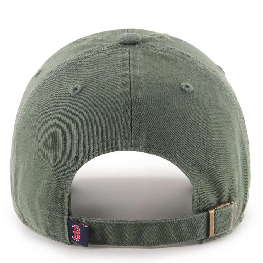 Team * | Men'S Boston Red Sox '47 Green Moss Clean Up Adjustable Hat