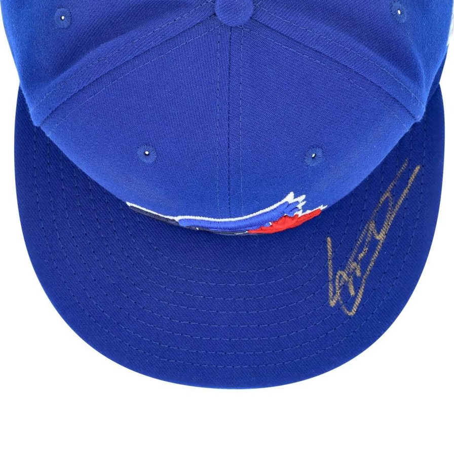 Collectibles & Memorabilia * | Vladimir Guerrero Jr. Toronto Blue Jays Autographed Topps New Era Royal Baseball Cap