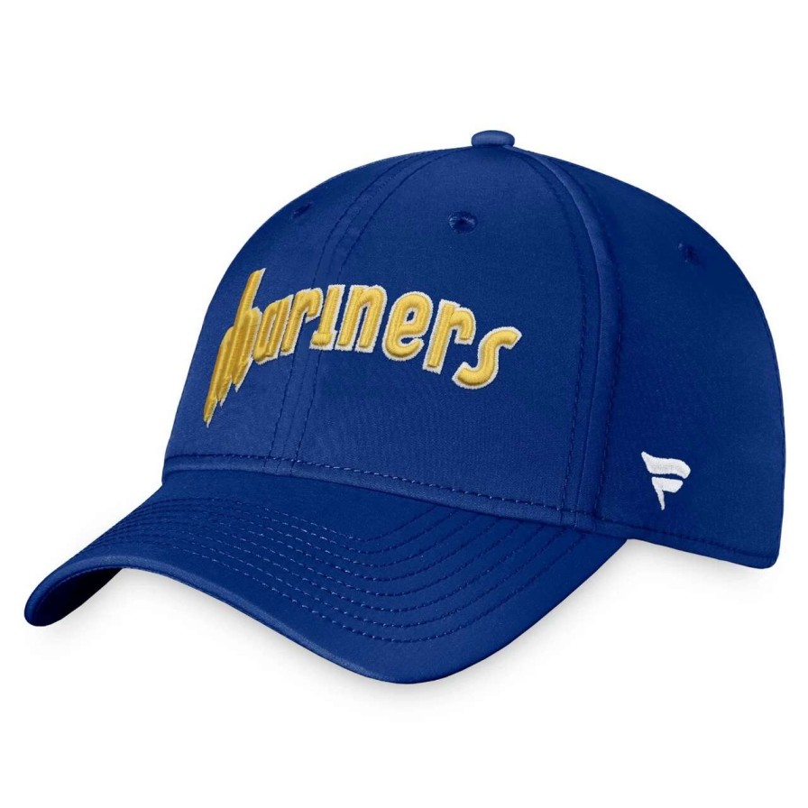 Team * | Men'S Seattle Mariners Fanatics Branded Royal Cooperstown Core Flex Hat