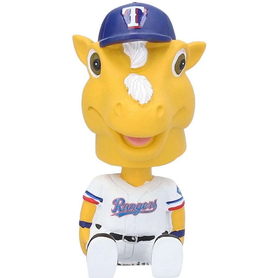 Collectibles & Memorabilia * | Texas Rangers Foco Baby Bro Mascot Bobblehead