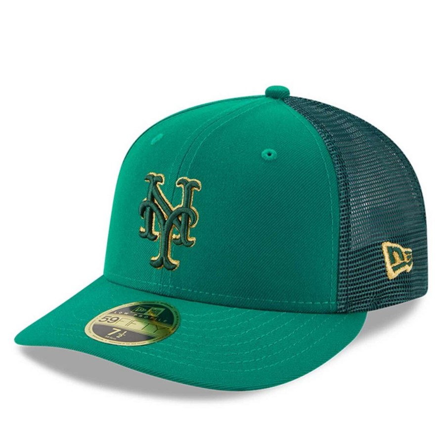 Team * | Men'S New York Mets New Era Kelly Green 2023 St. Patrick'S Day Low Profile 59Fifty Fitted Hat