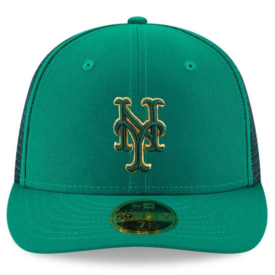 Team * | Men'S New York Mets New Era Kelly Green 2023 St. Patrick'S Day Low Profile 59Fifty Fitted Hat