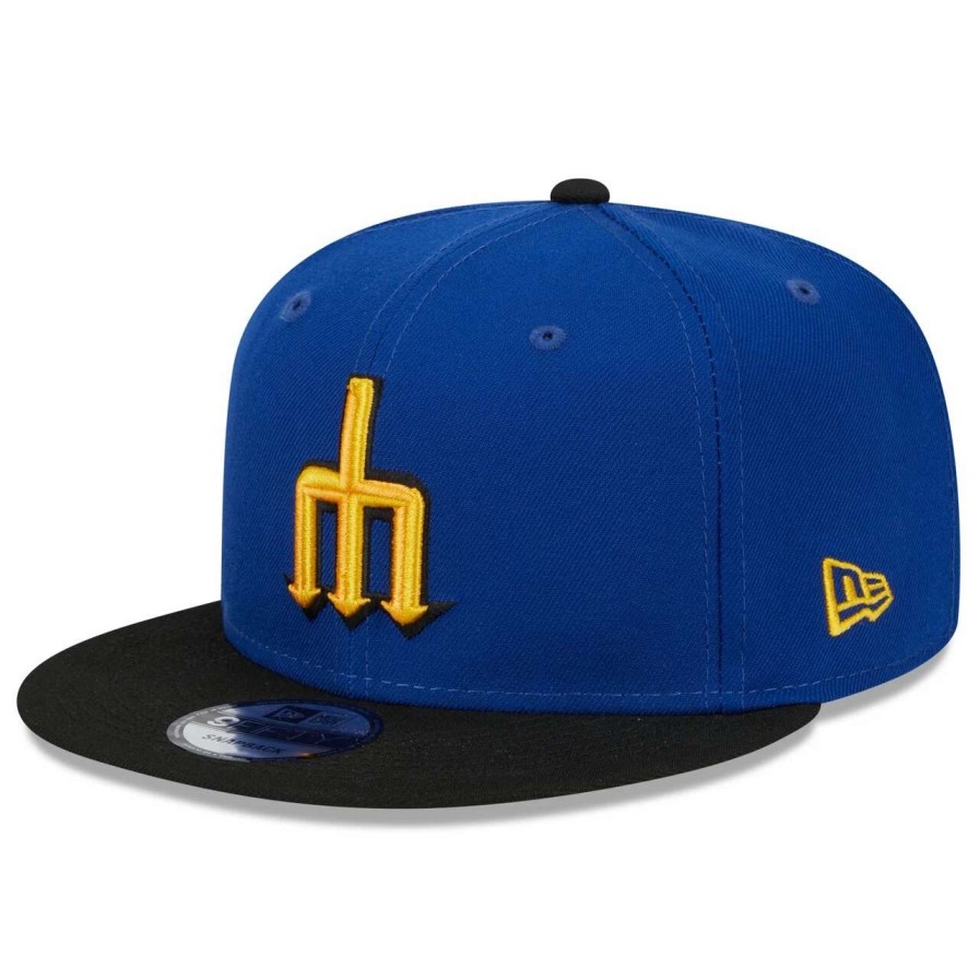 Team * | Youth Seattle Mariners New Era Royal/Black 2023 City Connect 9Fifty Snapback Adjustable Hat