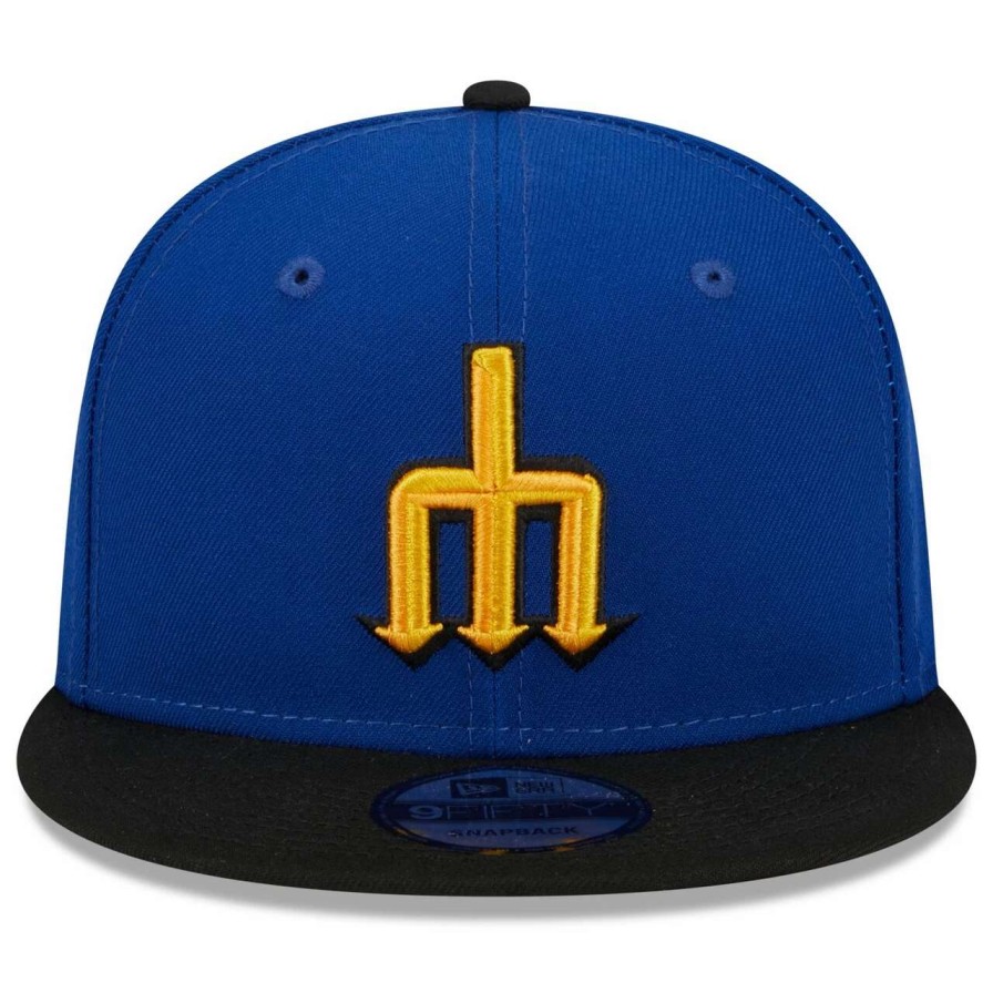 Team * | Youth Seattle Mariners New Era Royal/Black 2023 City Connect 9Fifty Snapback Adjustable Hat