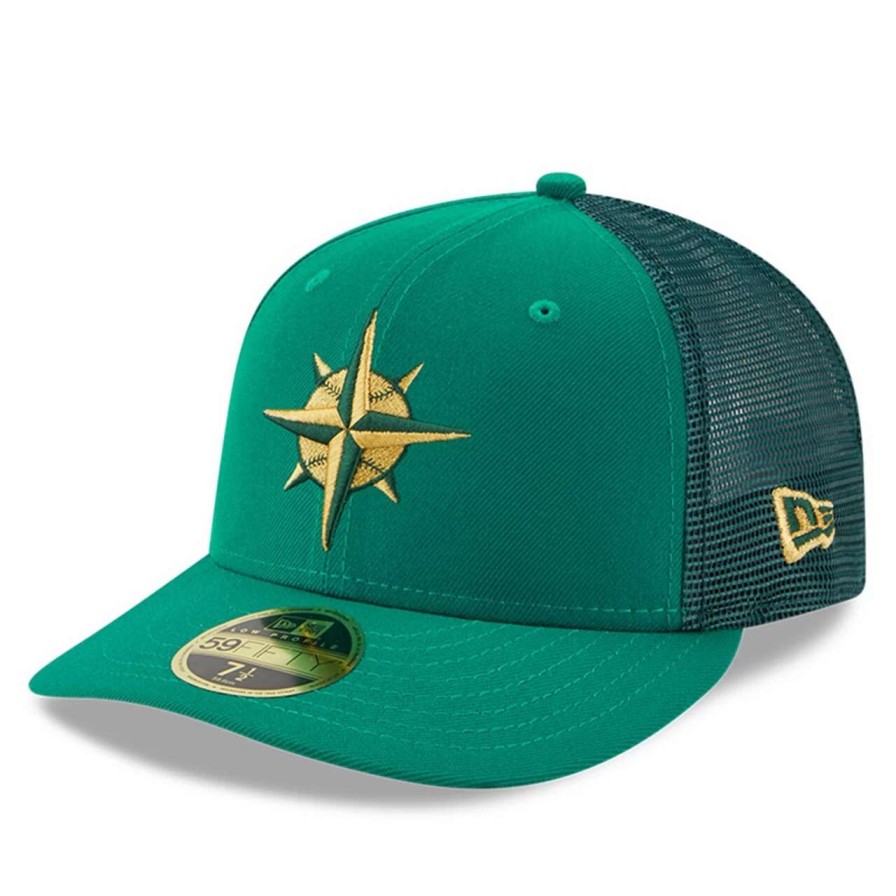 Team * | Men'S Seattle Mariners New Era Kelly Green 2023 St. Patrick'S Day Low Profile 59Fifty Fitted Hat