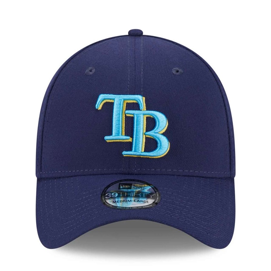 Team * | Men'S Tampa Bay Rays New Era Navy 2023 Mlb Father'S Day 39Thirty Flex Hat