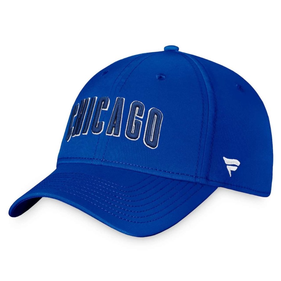 Team * | Men'S Chicago Cubs Fanatics Branded Royal Core Flex Hat