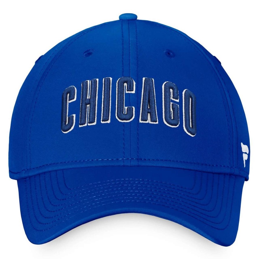 Team * | Men'S Chicago Cubs Fanatics Branded Royal Core Flex Hat