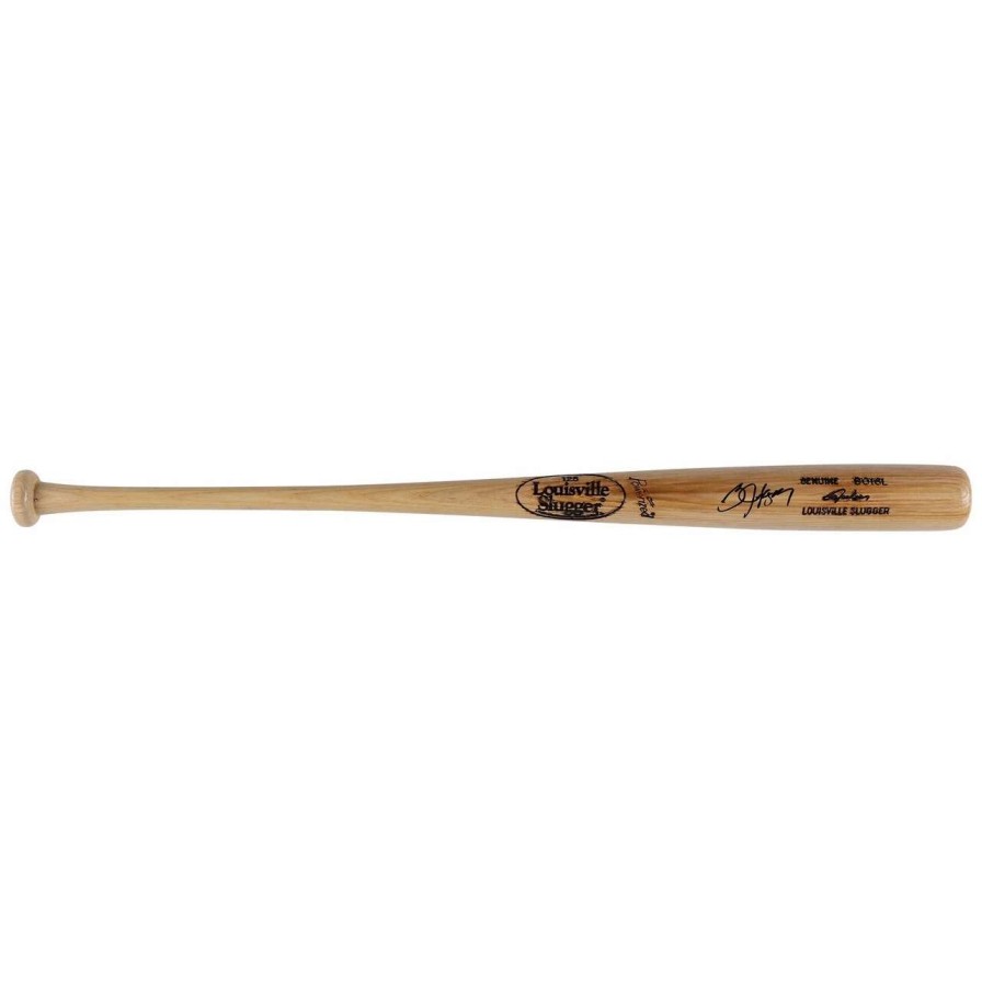 Collectibles & Memorabilia * | Autographed Kansas City Royals Bo Jackson Fanatics Authentic Blonde Louisville Slugger Bat