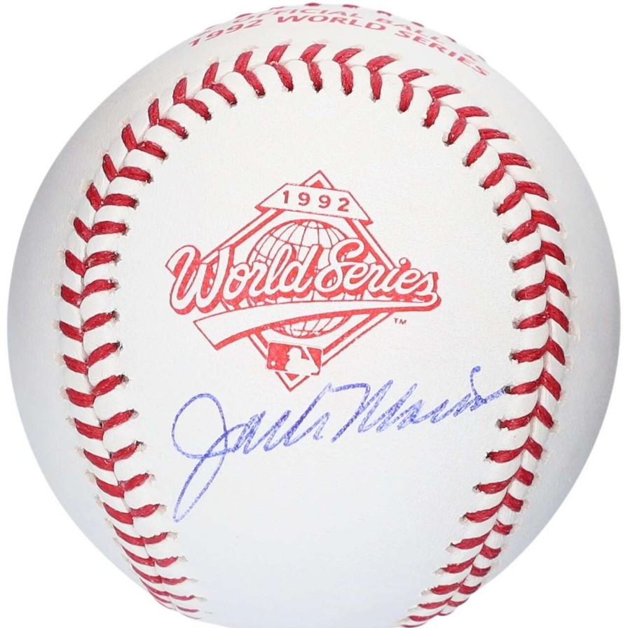 Collectibles & Memorabilia * | Autographed Toronto Blue Jays Jack Morris Fanatics Authentic Rawlings 1992 World Series Logo Baseball