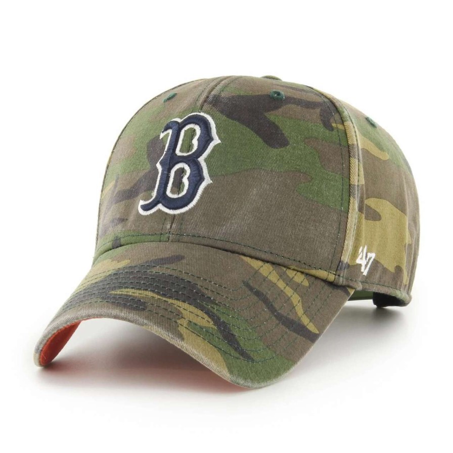 Team * | Boston Red Sox '47 Primary Team Logo Legend Mvp Snapback Hat Camo