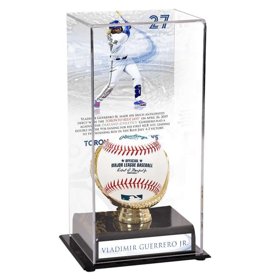 Collectibles & Memorabilia * | Toronto Blue Jays Vladimir Guerrero Jr. Fanatics Authentic Debut Gold Glove Display Case With Image