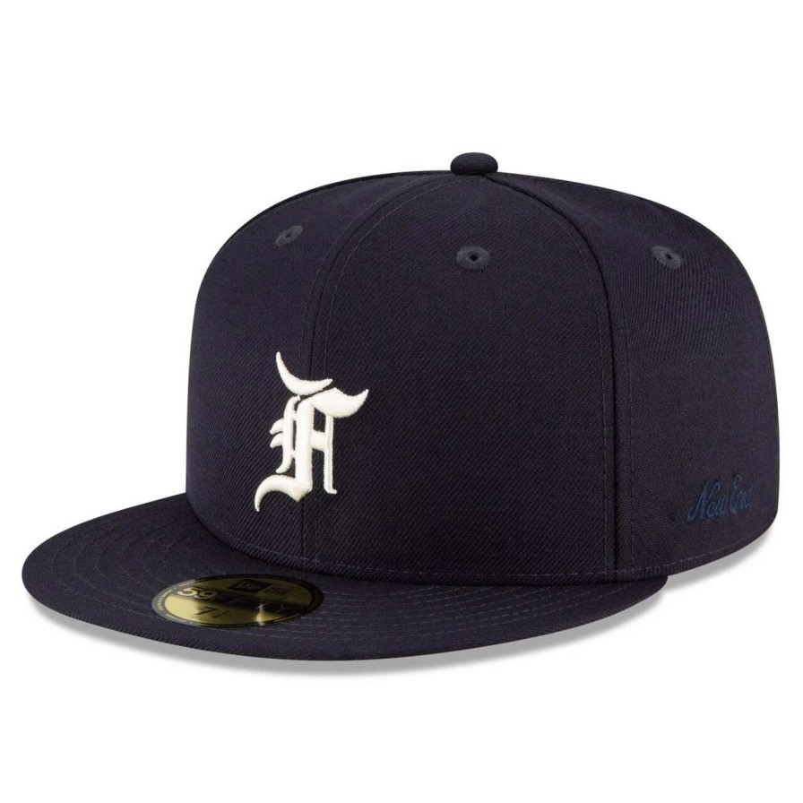 Team * | Men'S Mlb New Era Navy Fear Of God Essentials 59Fifty Fitted Hat