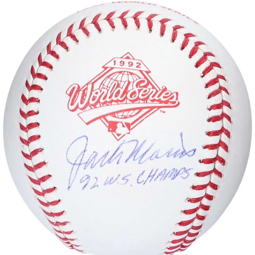 Collectibles & Memorabilia * | Autographed Toronto Blue Jays Jack Morris Fanatics Authentic Rawlings 1992 World Series Logo Baseball With "92 Ws Champs" Inscription