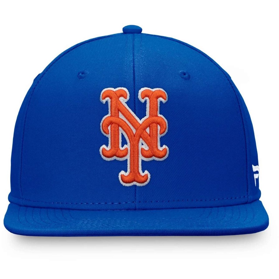 Team * | Men'S New York Mets Fanatics Branded Royal Core Adjustable Snapback Hat