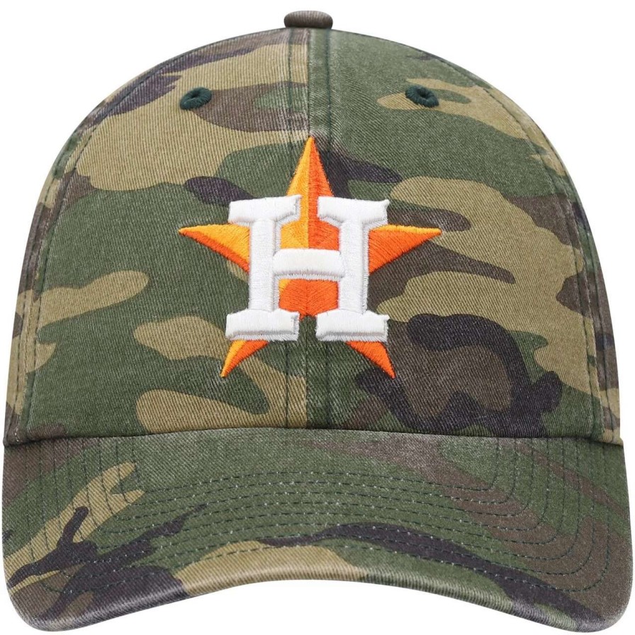 Team * | Men'S Houston Astros '47 Camo Team Clean Up Adjustable Hat