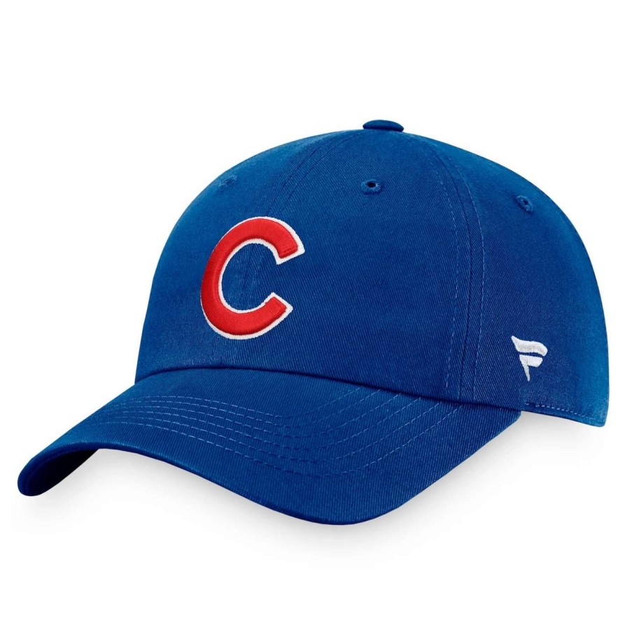 Team * | Men'S Chicago Cubs Fanatics Branded Royal Core Adjustable Hat