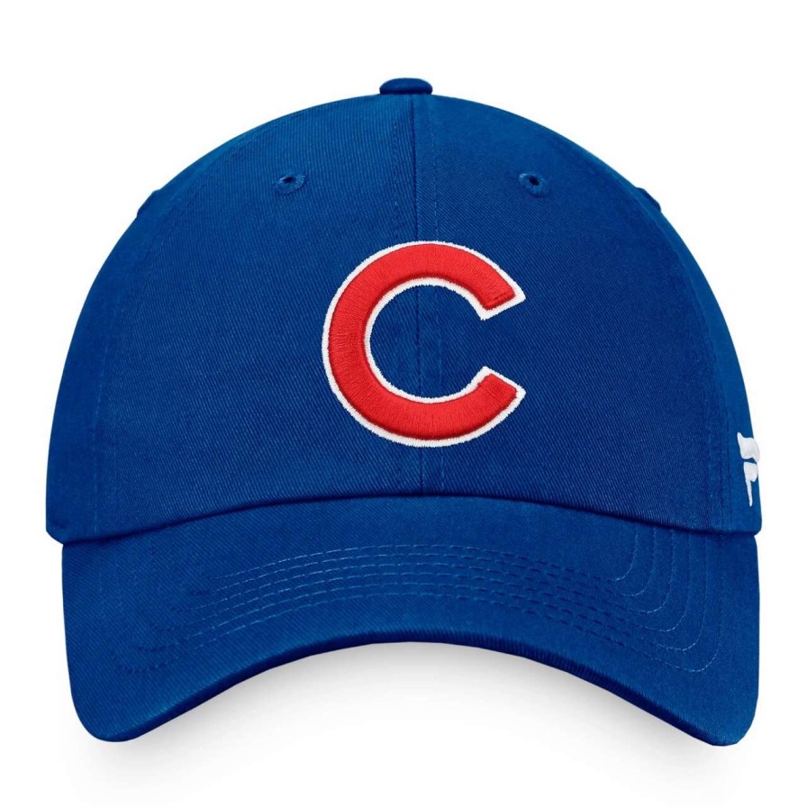 Team * | Men'S Chicago Cubs Fanatics Branded Royal Core Adjustable Hat