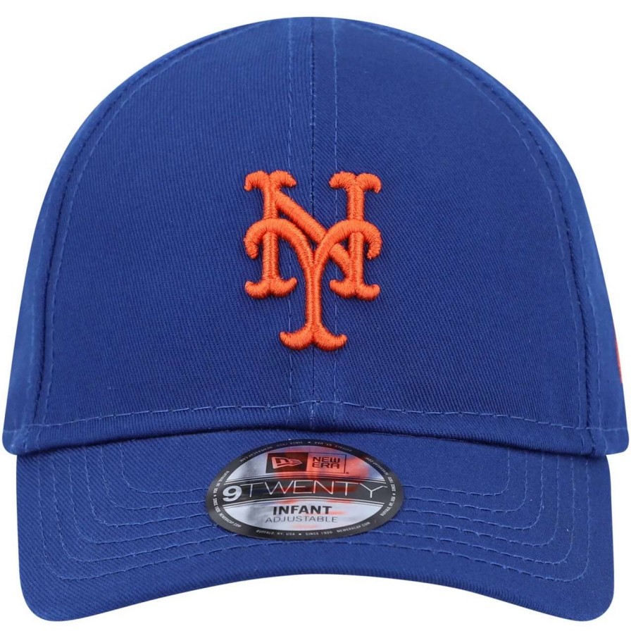 Team * | Newborn & Infant New York Mets New Era Royal My First 9Twenty Stretch Fit Hat