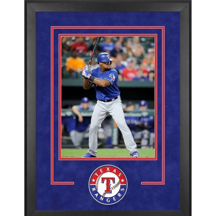 Collectibles & Memorabilia * | Texas Rangers Fanatics Authentic 16 X 20 Deluxe Vertical Photograph Frame