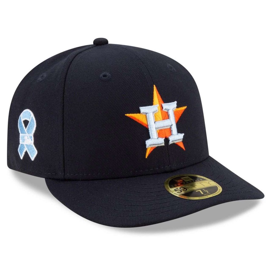 Team * | Men'S Houston Astros New Era Navy 2021 Father'S Day On-Field Low Profile 59Fifty Fitted Hat