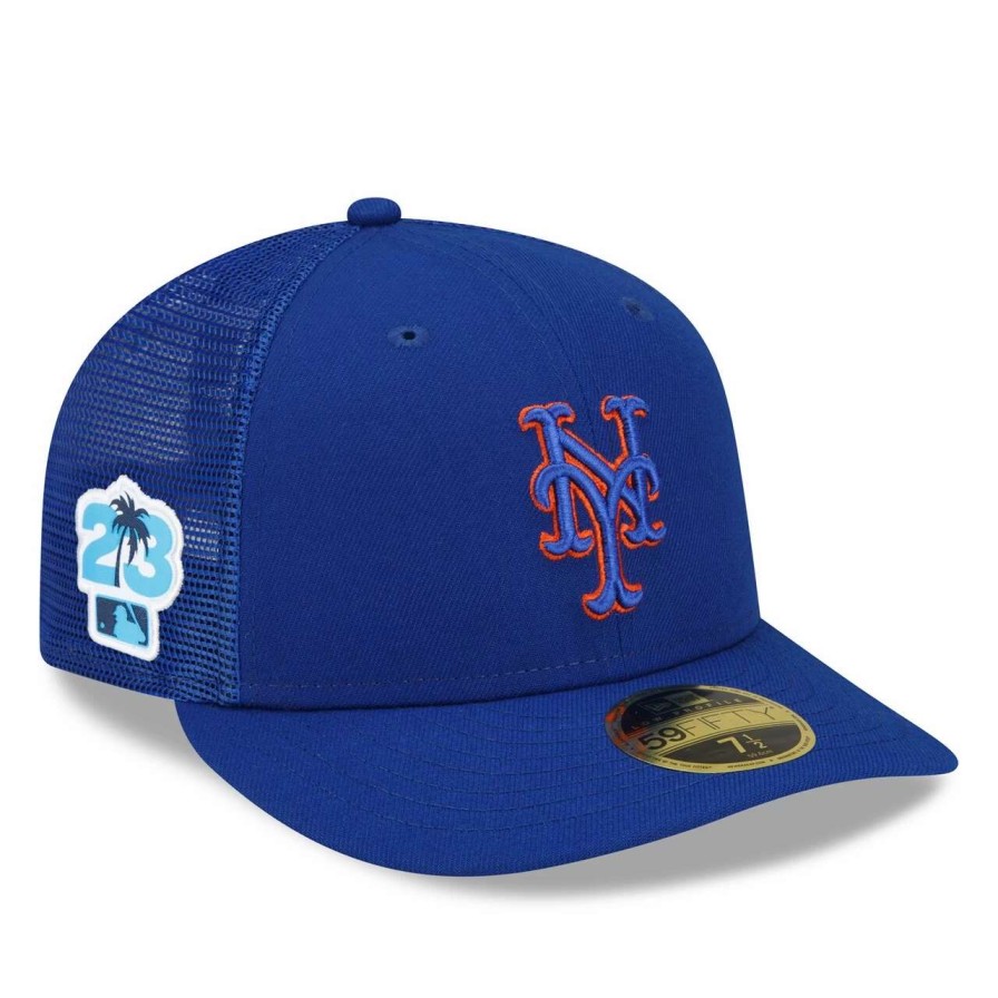 Team * | Men'S New York Mets New Era Royal 2023 Spring Training Low Profile 59Fifty Fitted Hat