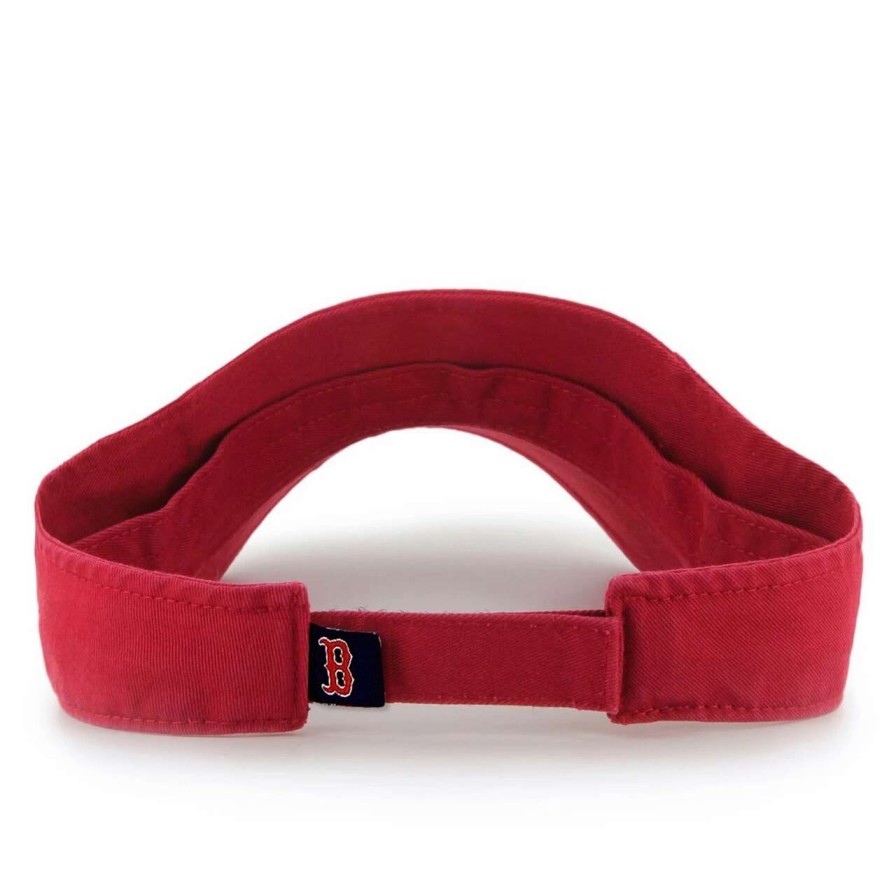 Team * | Men'S Boston Red Sox '47 Red Adjustable Visor