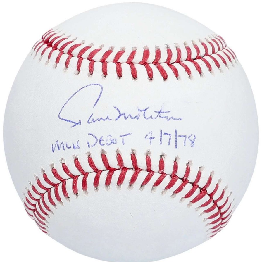 Collectibles & Memorabilia * | Autographed Milwaukee Brewers Paul Molitor Fanatics Authentic Baseball With "Mlb Debut 4-7-78" Inscription