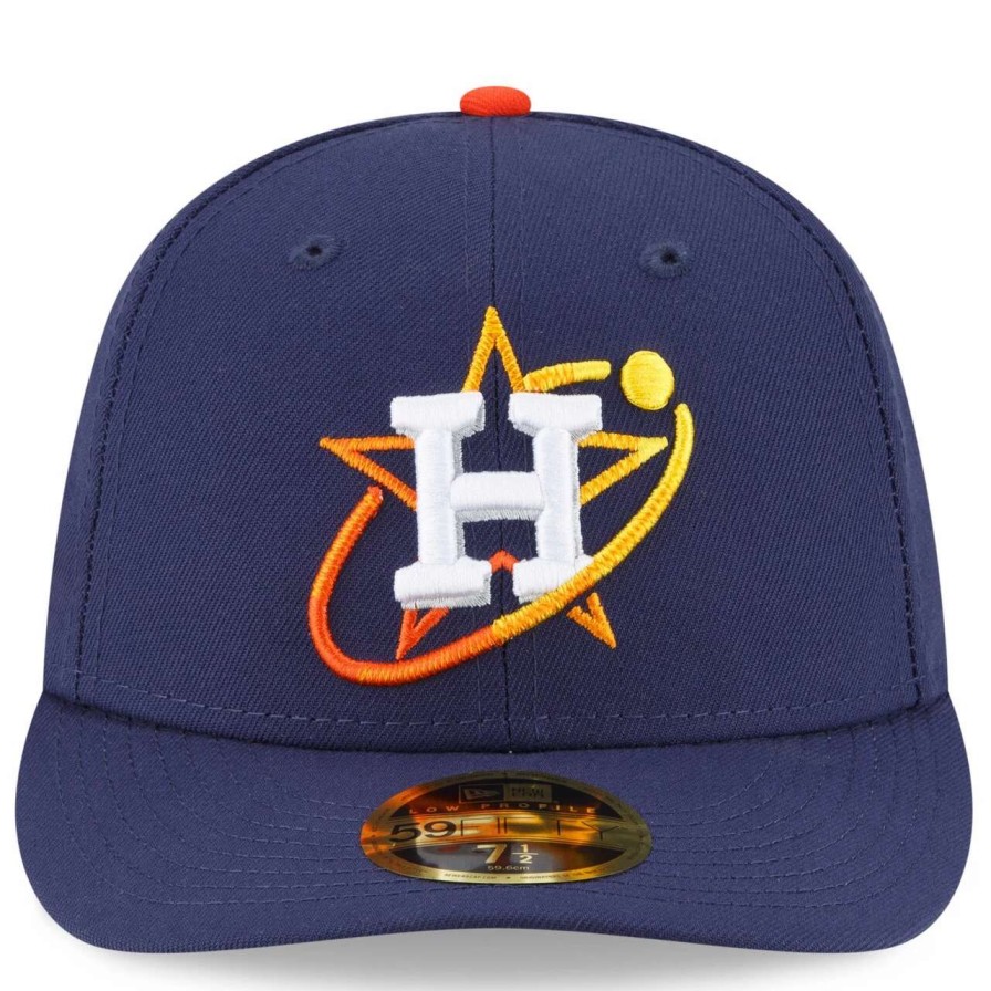 Team * | Men'S Houston Astros New Era Navy 2022 City Connect Low Profile 59Fifty Fitted Hat